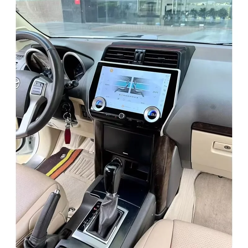 Android для Toyota Land Cruiser Prado 150 2010-2017 Автомобильный радиоприемник с GPS-навигацией