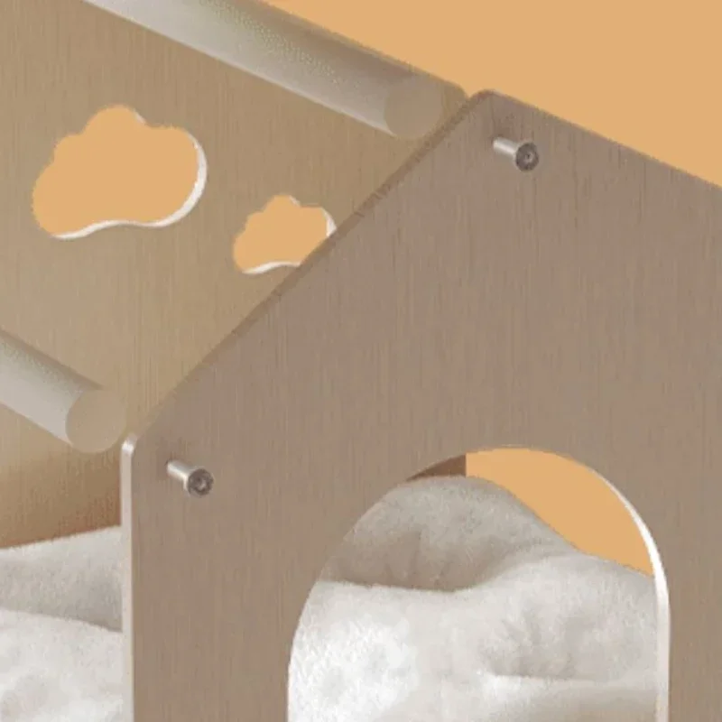 Крошечный сборный дом Ящик для собак Мебель кемпинга Деревянные кровати Вилла