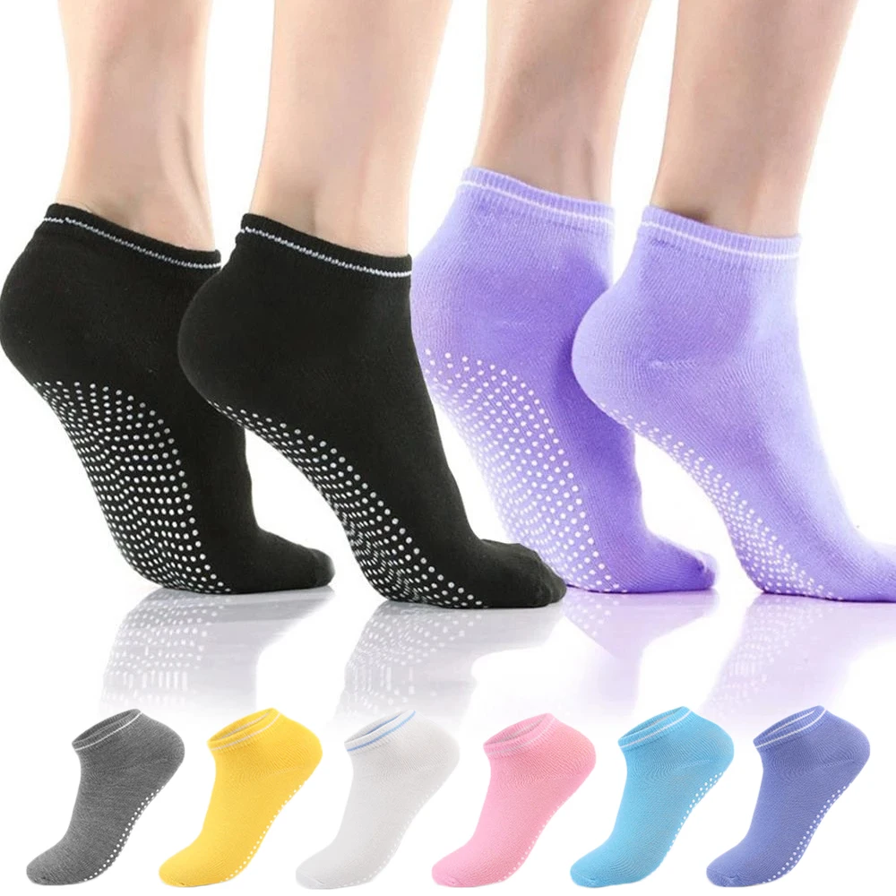

1 Pair Women High Quality Pilates Socks Anti-Slip Breathable Comfortable Yoga Sock Ladies Ballet Sports Fitness Non-Slip Socken