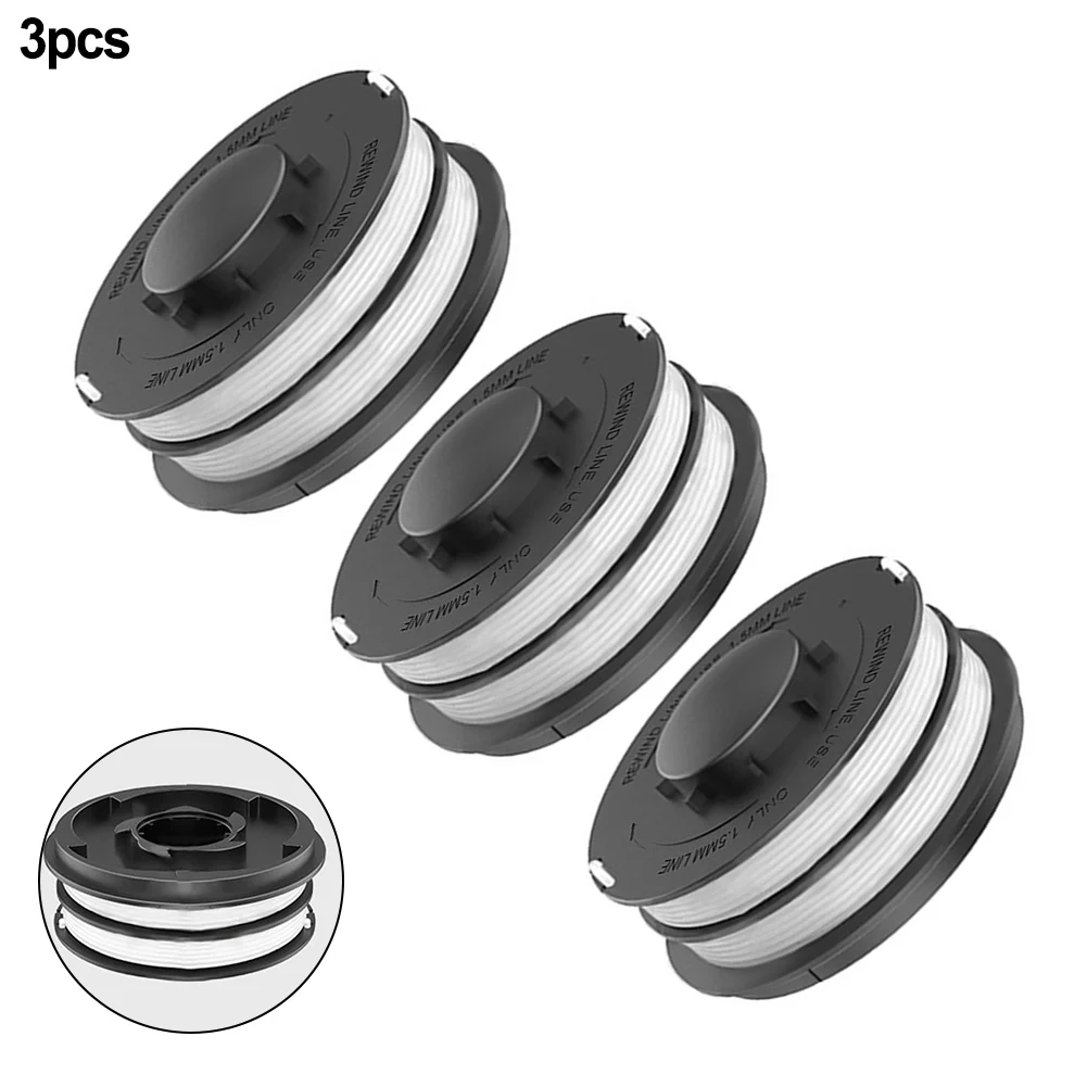 

3Pcs High Quality Line Spools Double Thread Grass Trimmer Spools For Electric Grass Trimmers For ALDI