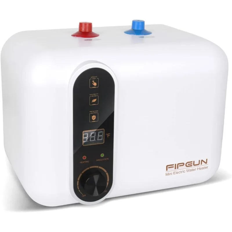 

Hot Water Heater 110/120V Small Compact Tank StorageRv Tr 2.5-3.0 Gallon Trailer 1.5KW Kitchen Instant Under Sink Counter