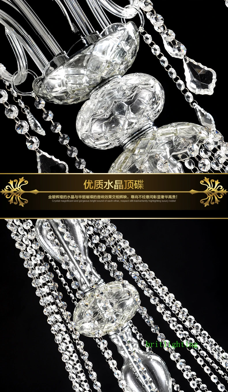 Рисунок 6 - Современные большие люстры для фойе