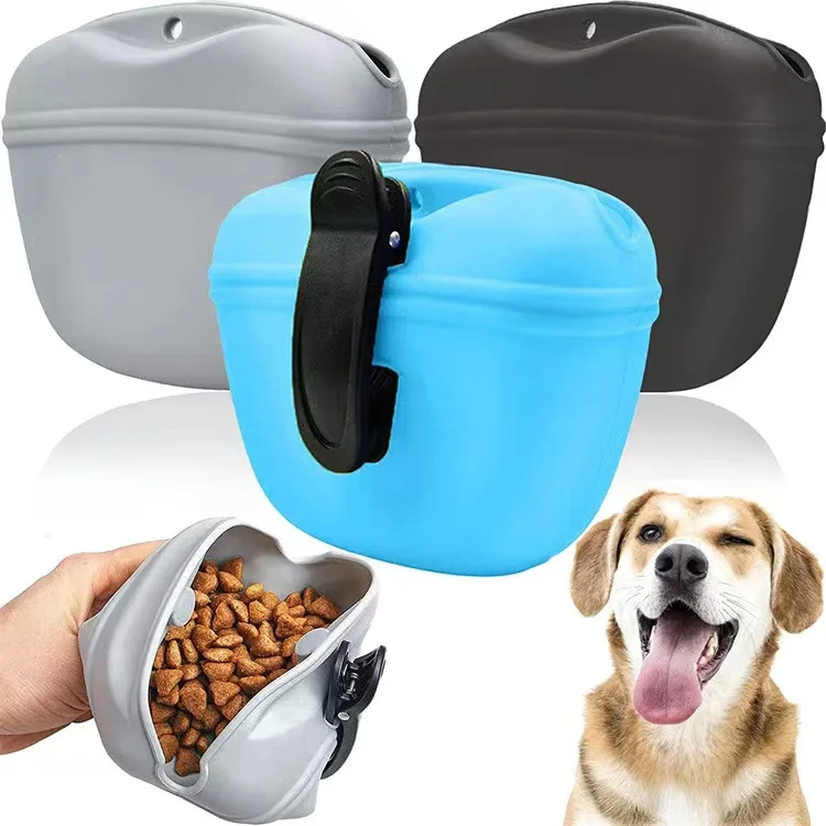 

Pet Dog Training Treat Snack Bait Pet Feed Pocket Pouch Obedience Agility Pouch Food Bag Pocket Snack Reward Waist Bag