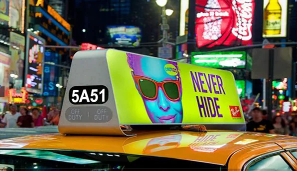 Taxi LED car display price / led taxi signage | Displays