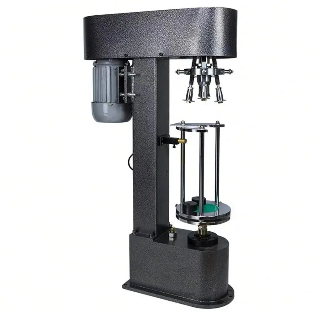 

Metal ROPP Cap Capping Machine Aluminum Screw Cap Locking Machine