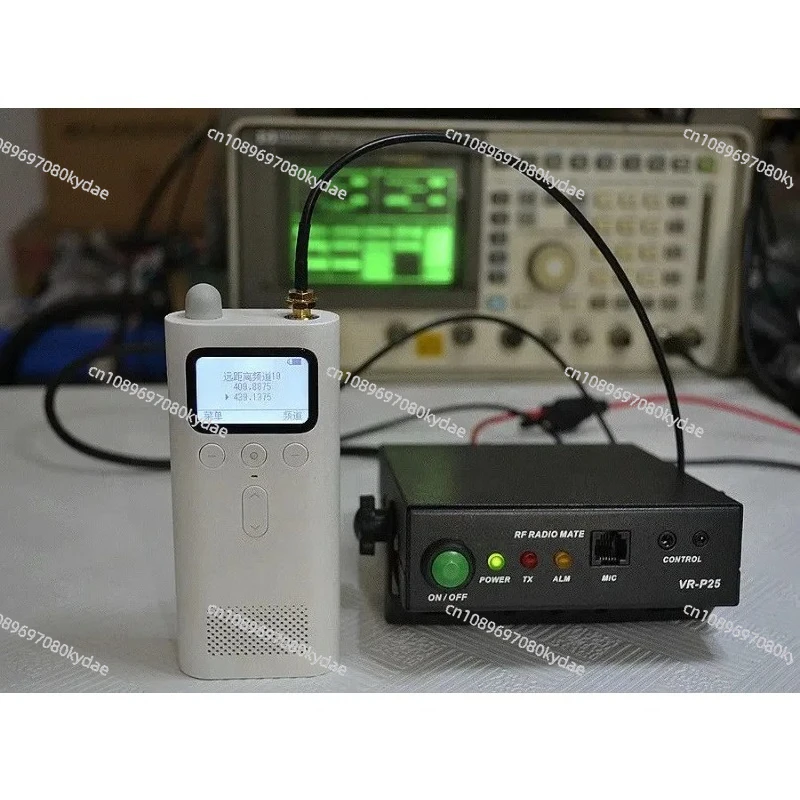 Фото Усилитель мощности VR-P25D UHF 400МГц-470МГц VHF 136МГц-174МГц для радиостанций DMR и раций №2