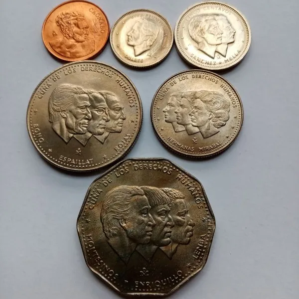 

Dominica Full Set of 6 Coins Brand New in 1984