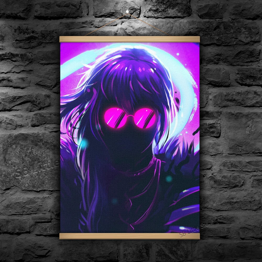 Evelynn Character KDA League Of Legends LOL Video Game Canvas Painting Arcane Poster  Animation Tapestry Design Creativity