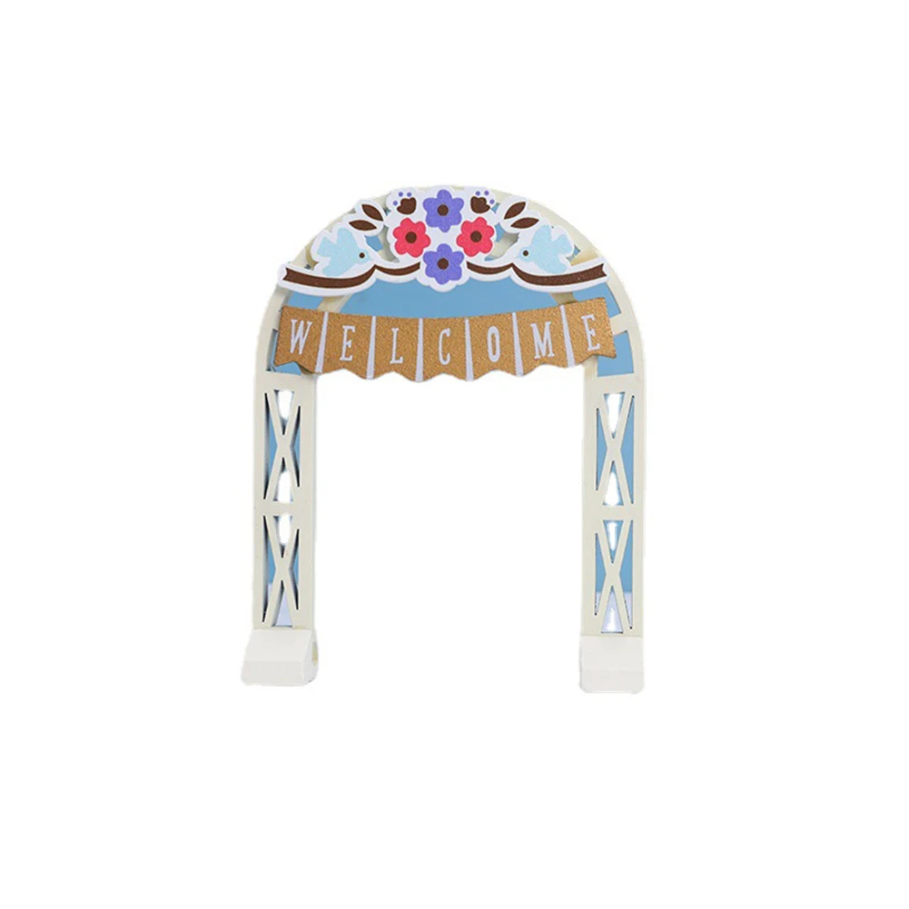 

Wooden Props for Wedding Welcome Arch Clear Carved Lines Add an Intricate Touch Stylish and Convenient for Your Home