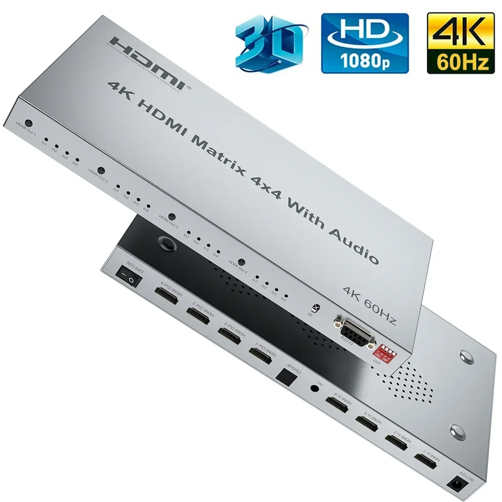 RULLZ 4x4 HDMI MATRIX 4K60