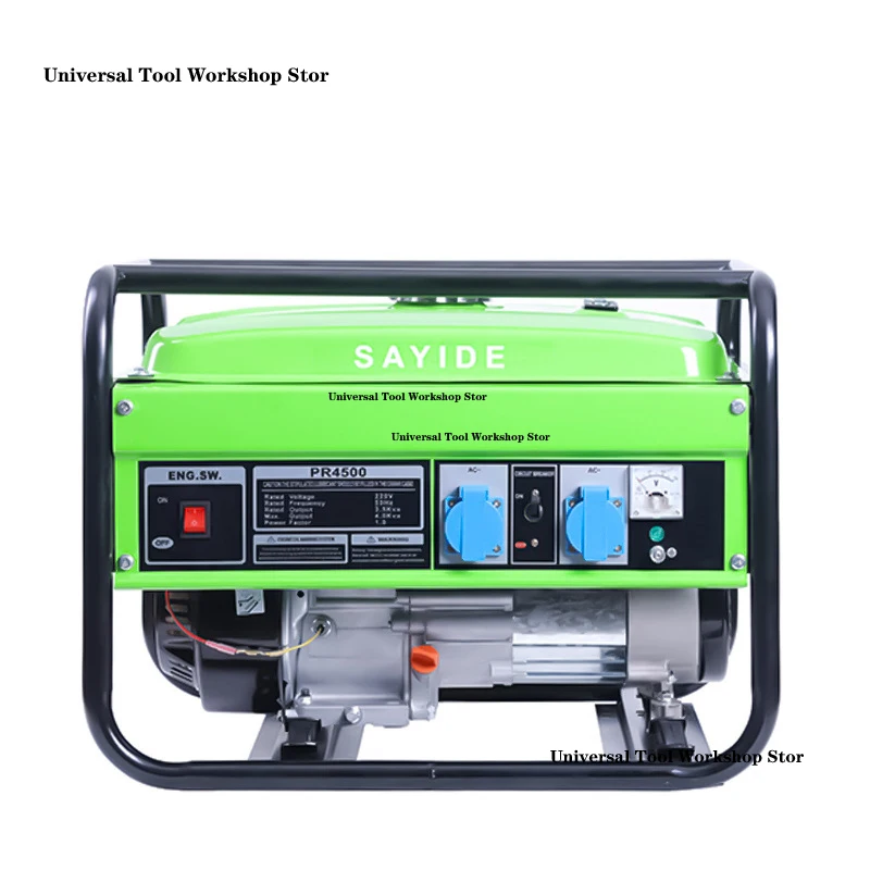 Бензиновый генератор для улицы бытовой 2/3/5/6/8/10 кВт небольшой портативный