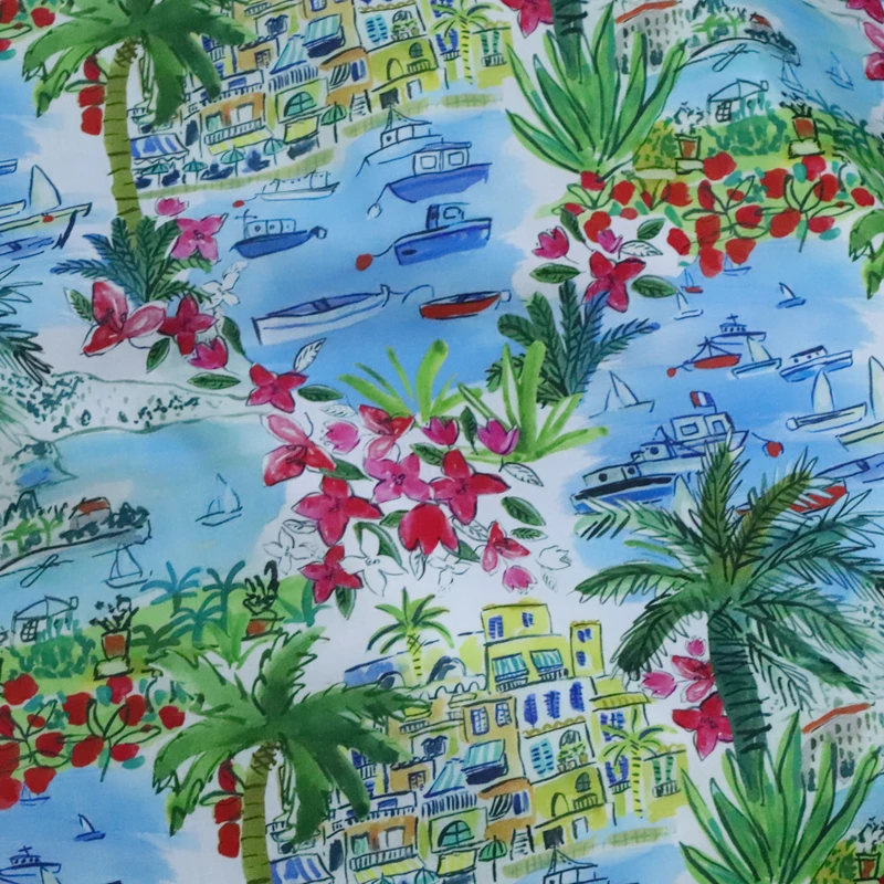 100% хлопок с цифровой печатью |