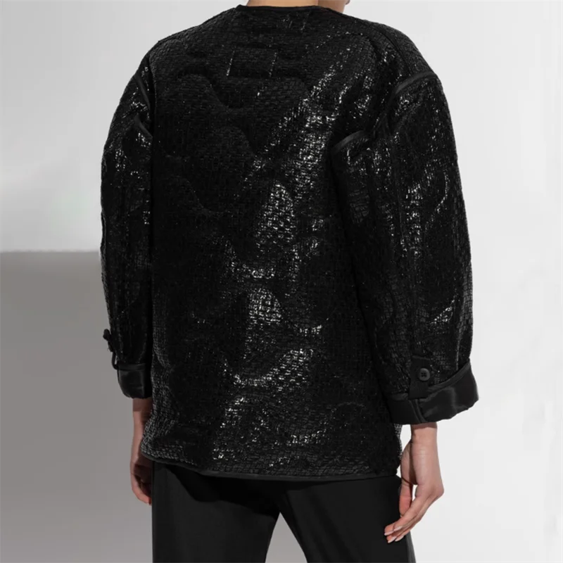 Женская зимняя куртка 2024 новая верхняя одежда светоотражающее теплое толстое