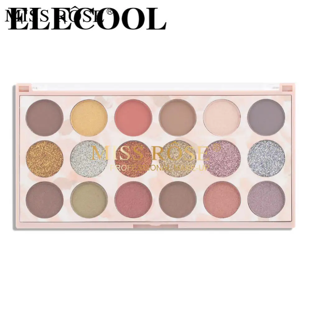 

18 Colors Matte Eyeshadow Palette Pearlescent Powder Delicate And Easy To Color Eye Shadow Portable Make-up For Women Cosmetics