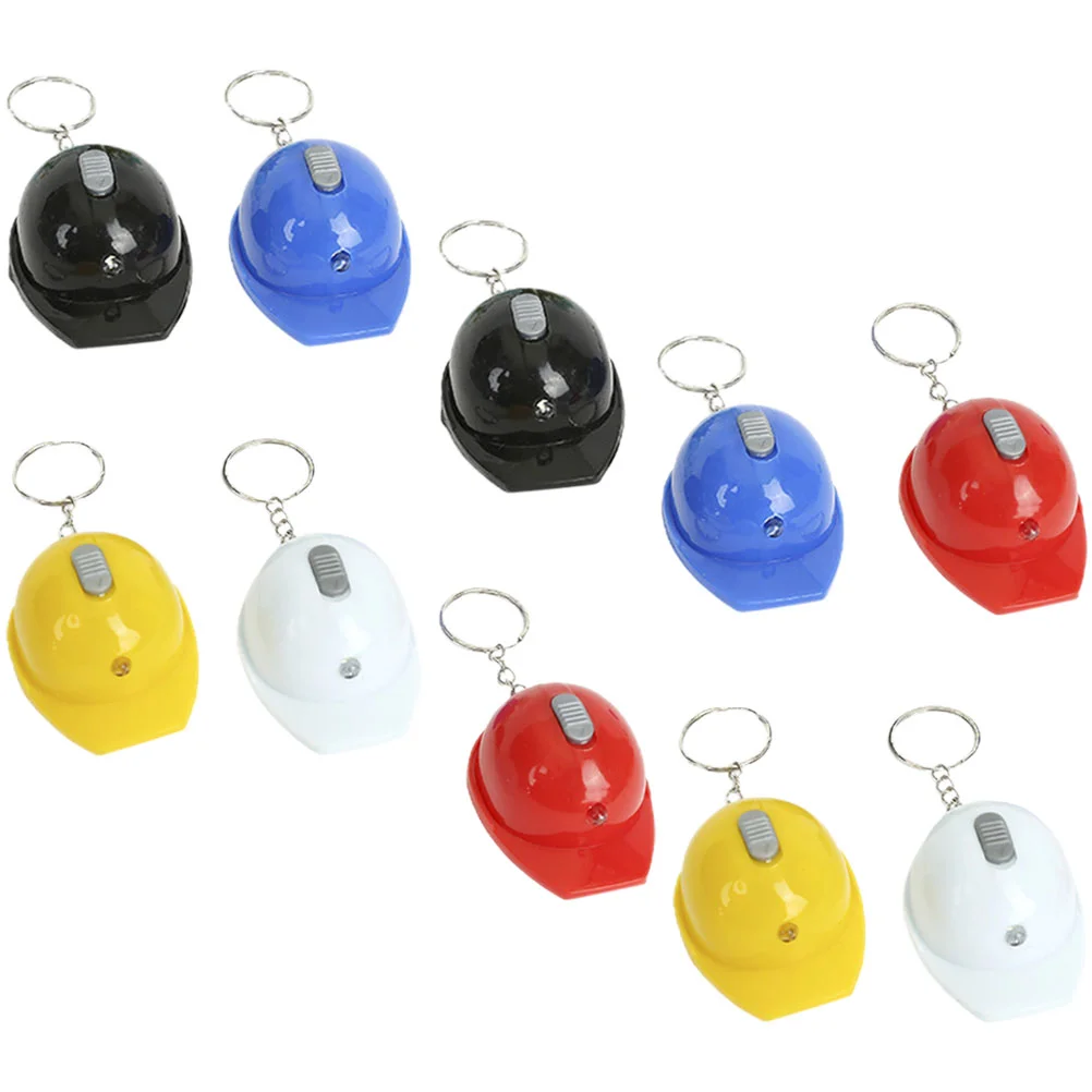 

10 Pcs Camping Flashlights Small Key Ring Tiny Torch Mini Keyring Bottle Opener Security LED Keychain Emergency
