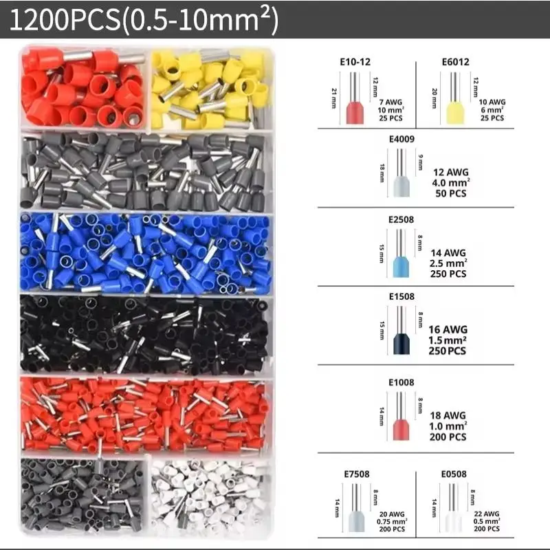 

Инструмент для обжима проводов с храповым механизмом Инструмент для обжима наконечников Саморегулирующиеся шестиугольные клещи для обжима проводов YE 16-6E для AWG 20-5 (0,5-16 мм2)