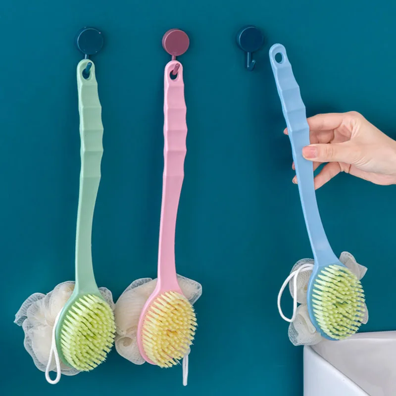 Щетка для ванной с длинной ручкой 3 цвета в японском стиле |