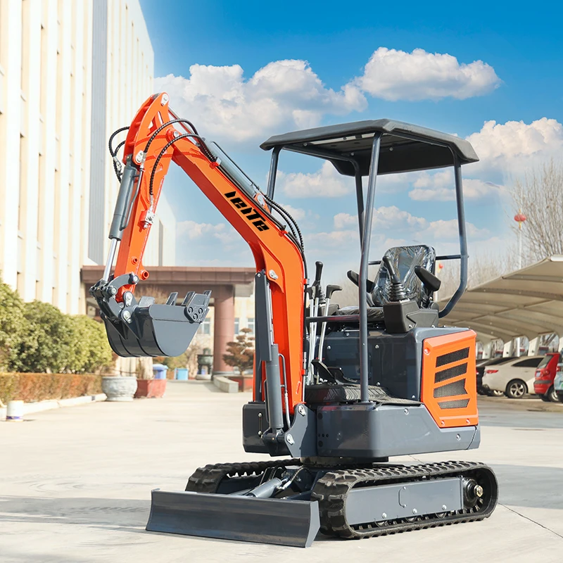 China Mini Excavators 1.8 Ton Small Digger for Sale Free Aftersales Service 1800KG  Mini Excavator Prices
