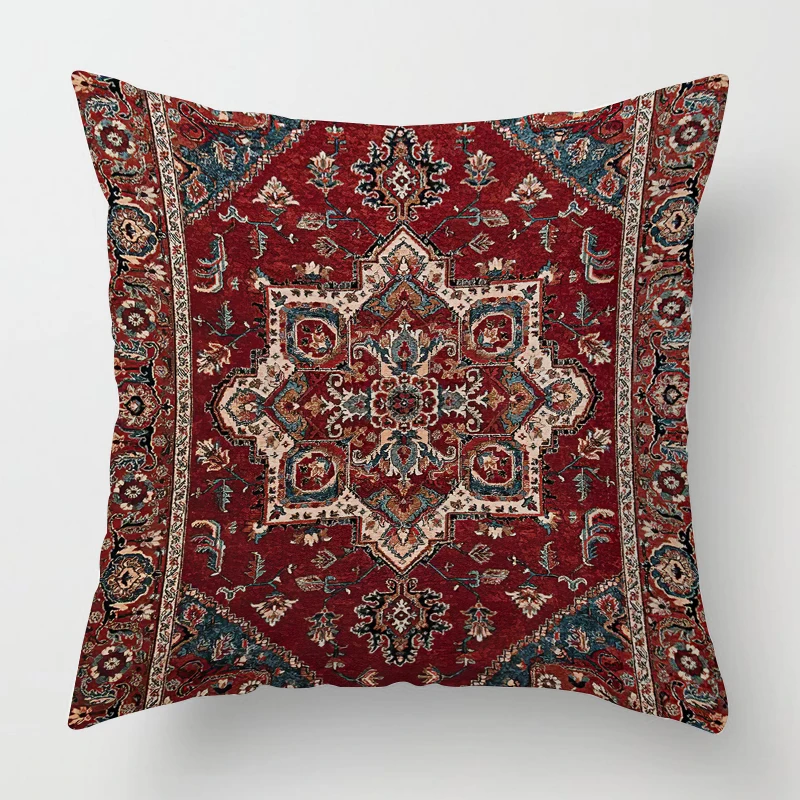 

Декоративная наволочка из плюша Persian Carpet Pattern 40*40, 50*50, 60*60 см