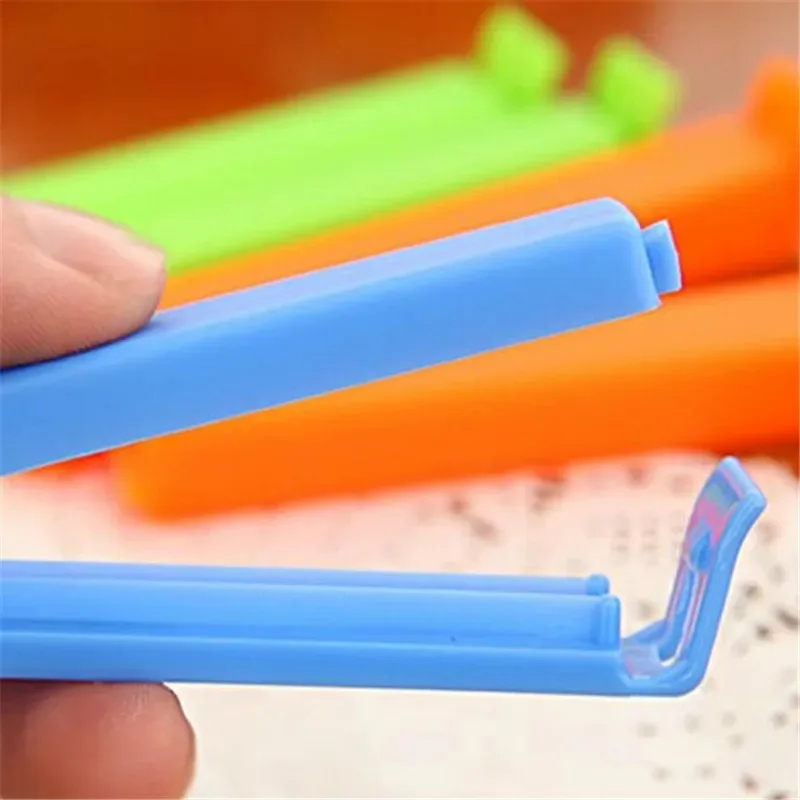 12 шт. пластиковые зажимы для упаковки закусок