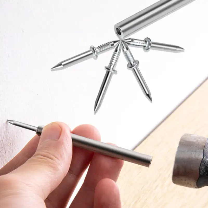 

50pcs Carbon Steel Nails for Seamless Installation