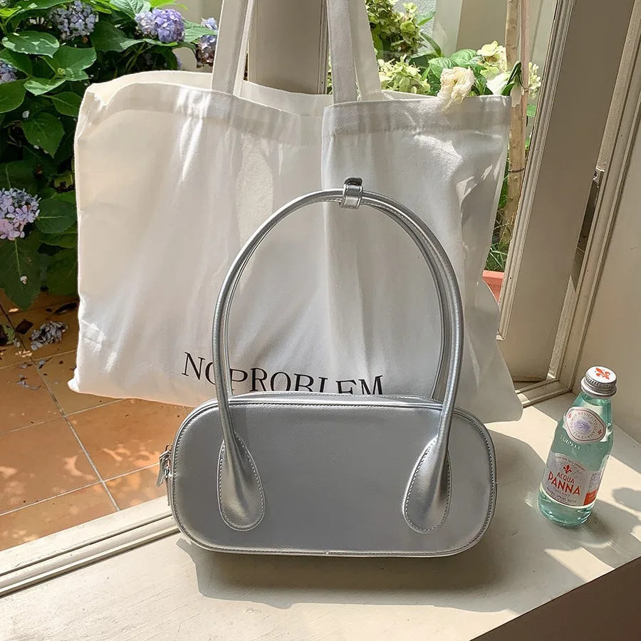 Маленькие красные Сумки из искусственной кожи для женщин 2024 Y2K Новая корейская