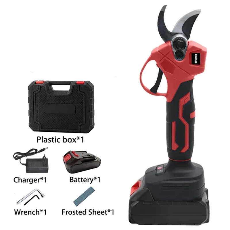 Бесщеточные электрические ножницы садовые для обрезки деревьев и фруктов