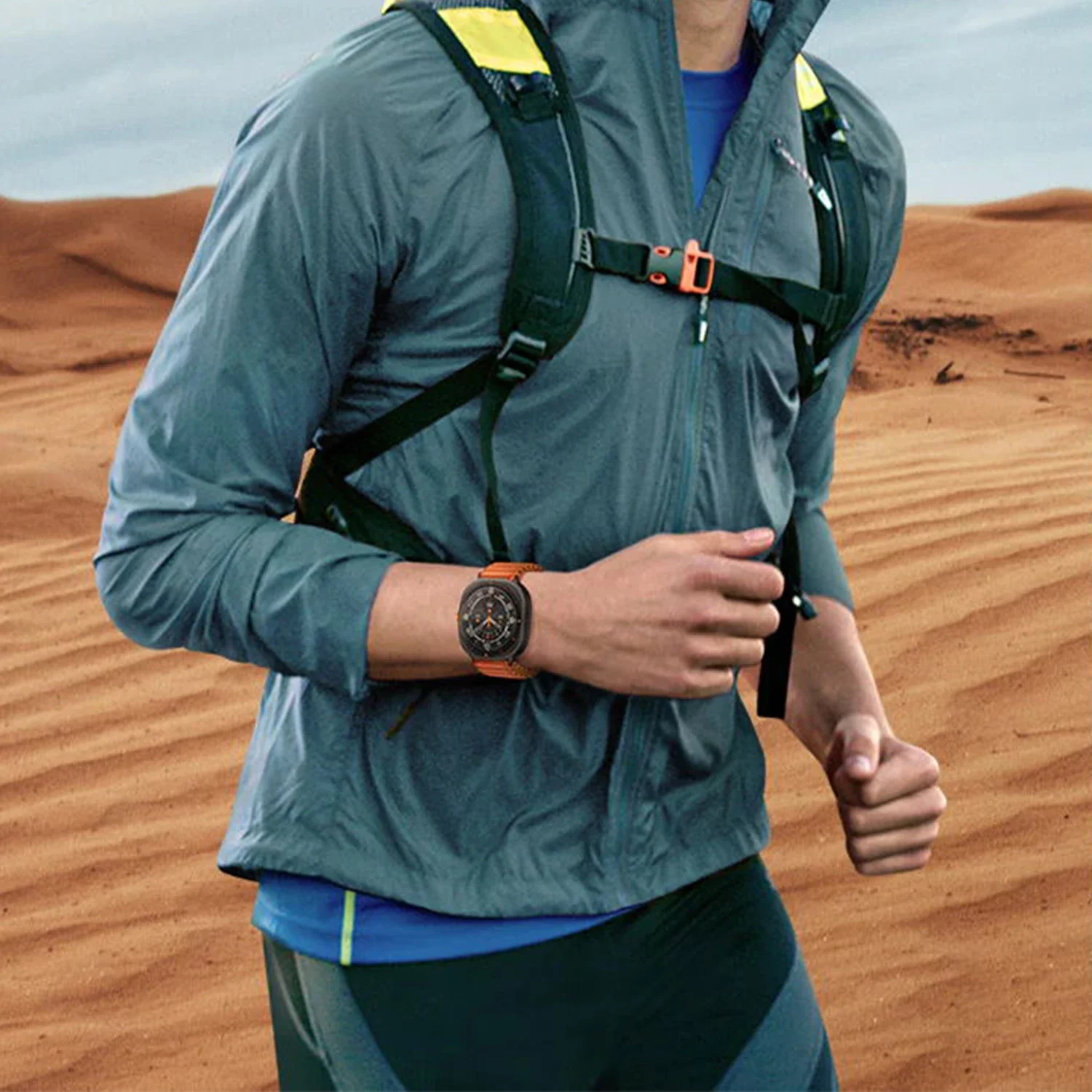 Спортивный браслет Trail для Samsung Galaxy Watch Ultra 2025 47 мм, нейлоновая петля, браслет для Samsung Galaxy Ultra без зазоров, браслет Correa (art.: 3920d42014acc) - 3920d42014acc