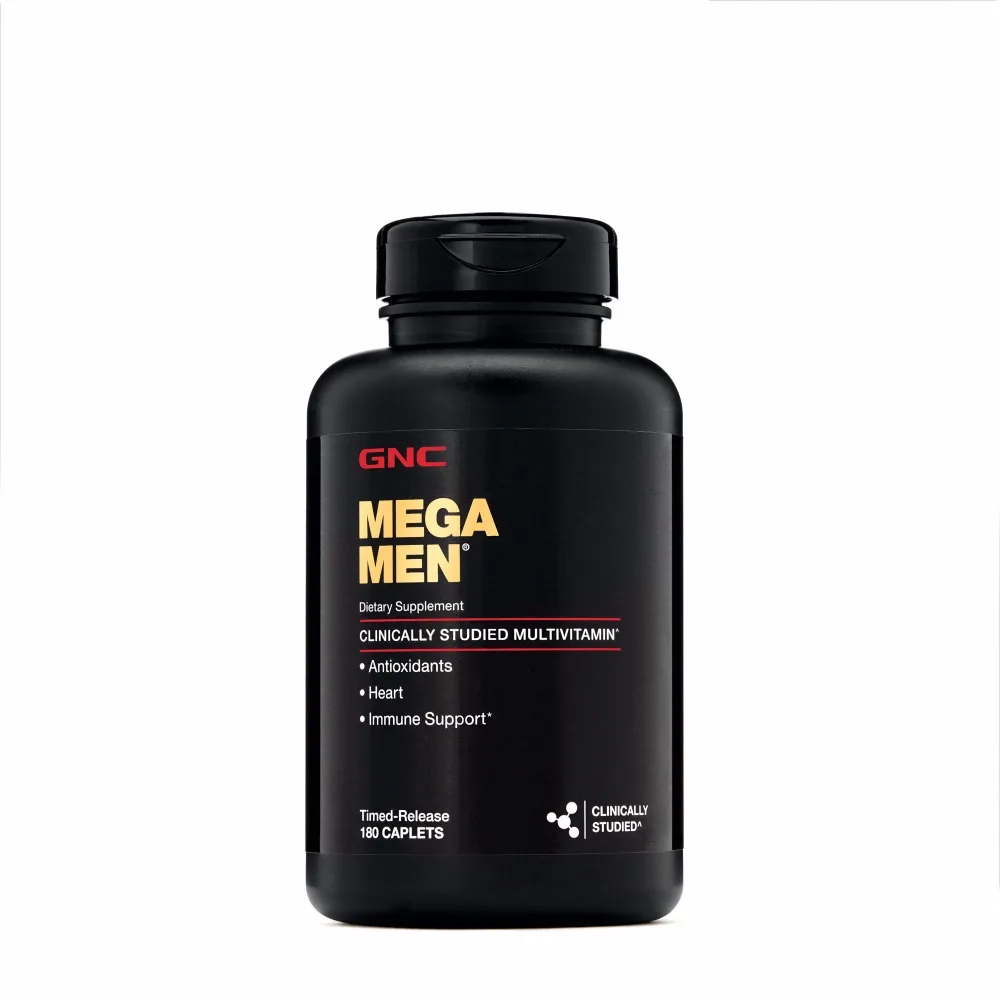 

MEGA MEN 180 caplets multivitamins Men's Health Antioxidants Supports Heart and Immune System from USA