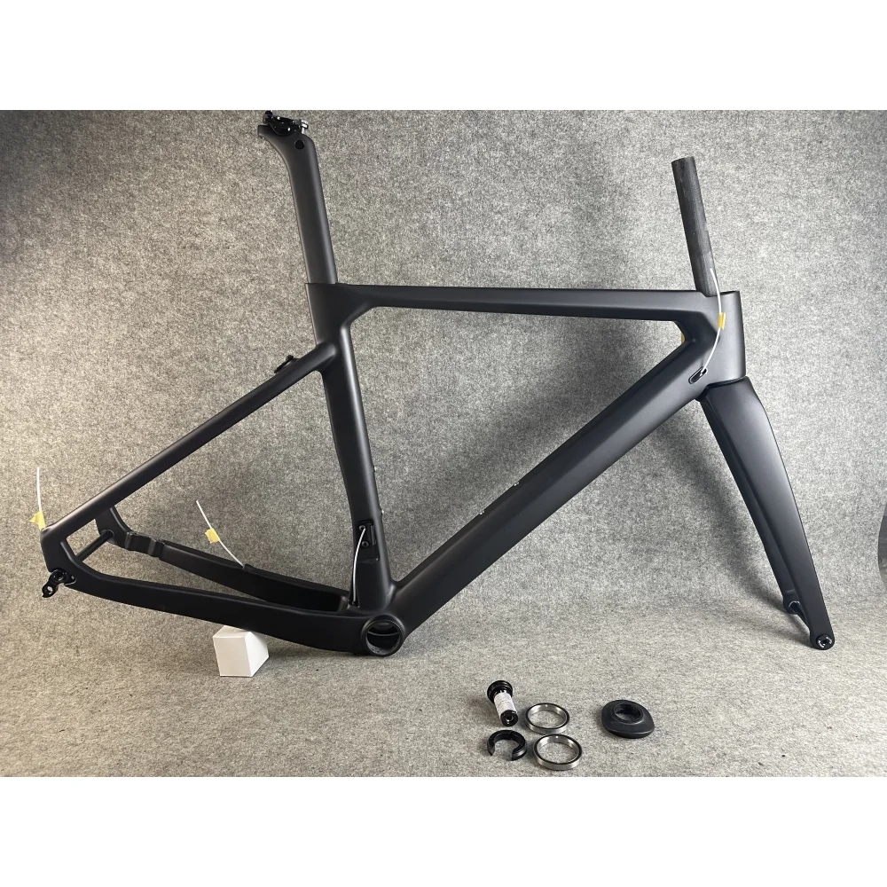 

Высококачественная рама из углеродного волокна T800 UD XJ-R06 матовая или глянцевая BB386 черная карбоновая рама для дорожного велосипеда дисковый...
