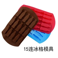 15 grid bottle chocolate silicone mold cake baking handmade candy ice mould diy