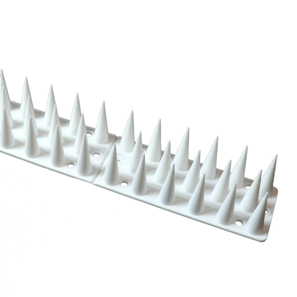 

Anti-bird Thorn Bird Spikes High Control Long PP Against Birds Cat Deterrent Pigeon Deterrent 1pc 45*4.5*3.7cm