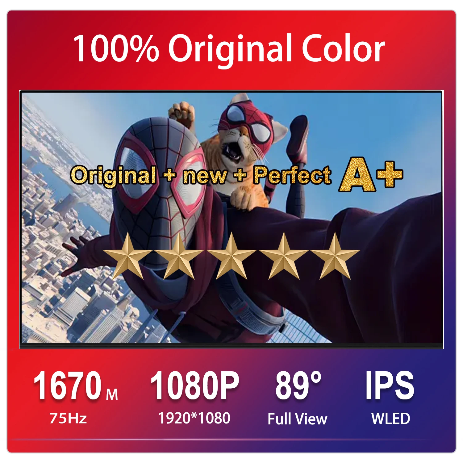 Фото Новый оригинальный IPS LCD-экран A+ 27 дюймов LM270WQ4 SSC4 SSE1 SSE2 SSG1 SSH1 SSK1 SSM1 SSC2 №2
