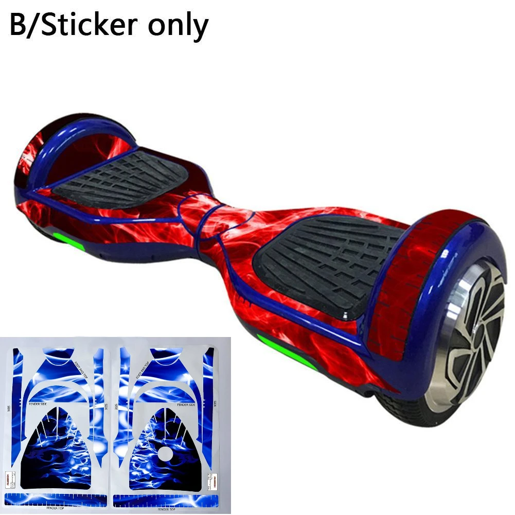 Electric Scooter Drift Self Balancing Stickers Standing 6.5 Inch Wheel Board Balance Hover Scooter Skateboard Hoverboard Sticker