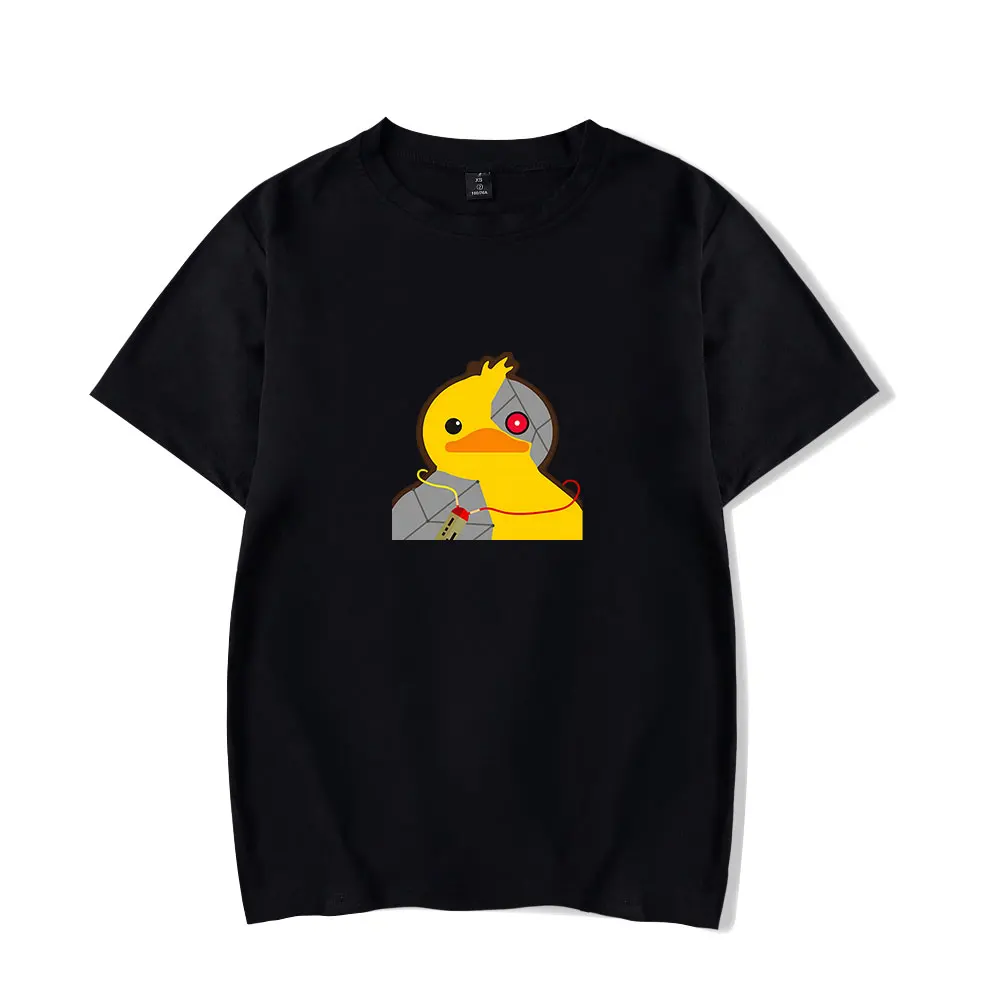 

Horned duck 2022 new merch t shirt women's/men's clothing 2d printing hot sale short sleeve t-shirts-