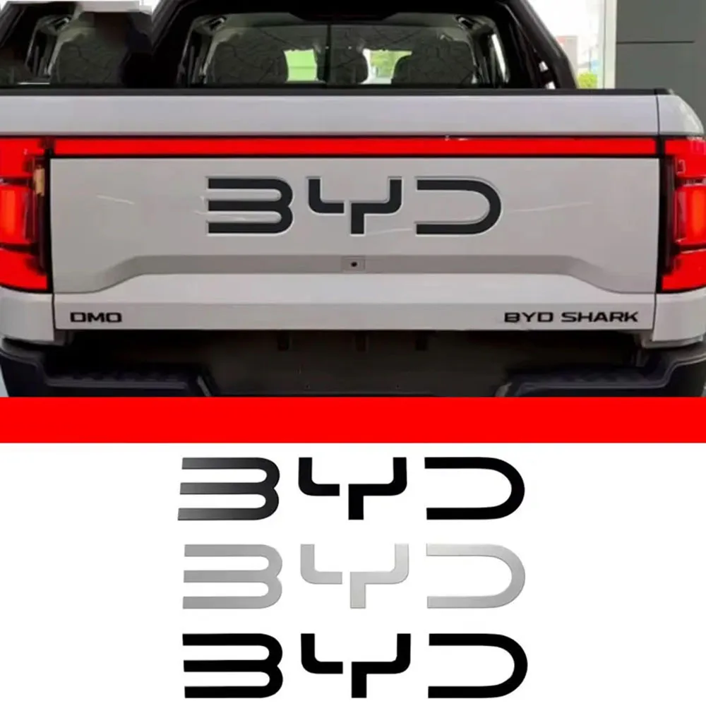 Фото 1 шт. наклейка на заднюю часть кузова автомобиля для BYD SHARK №1