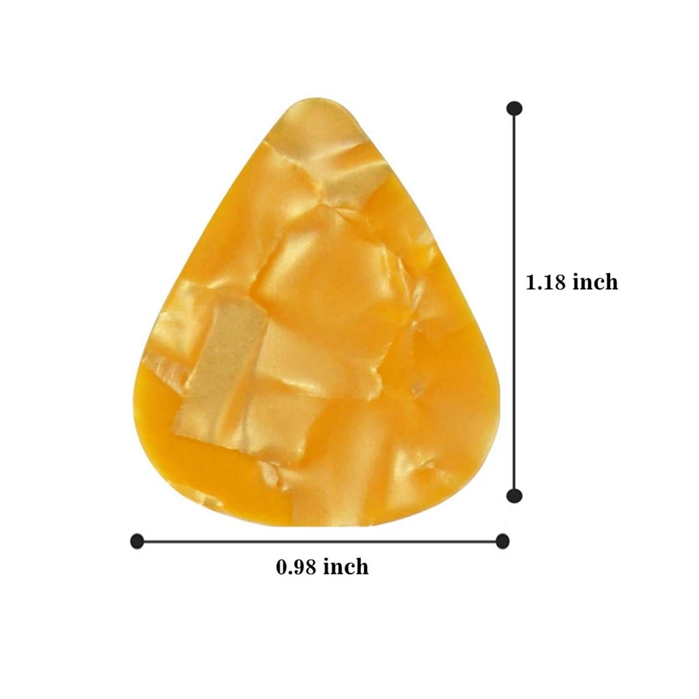 Медиаторы для гитары медиаторы пальцев целлулоидной 0 46 мм 71 81 96 случайный цвет