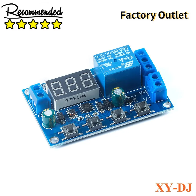 

XY-DJ DC 6-40V Battery Charger Discharger Board Undervoltage Overvoltage Protection Board Module Precision Auto Off Module