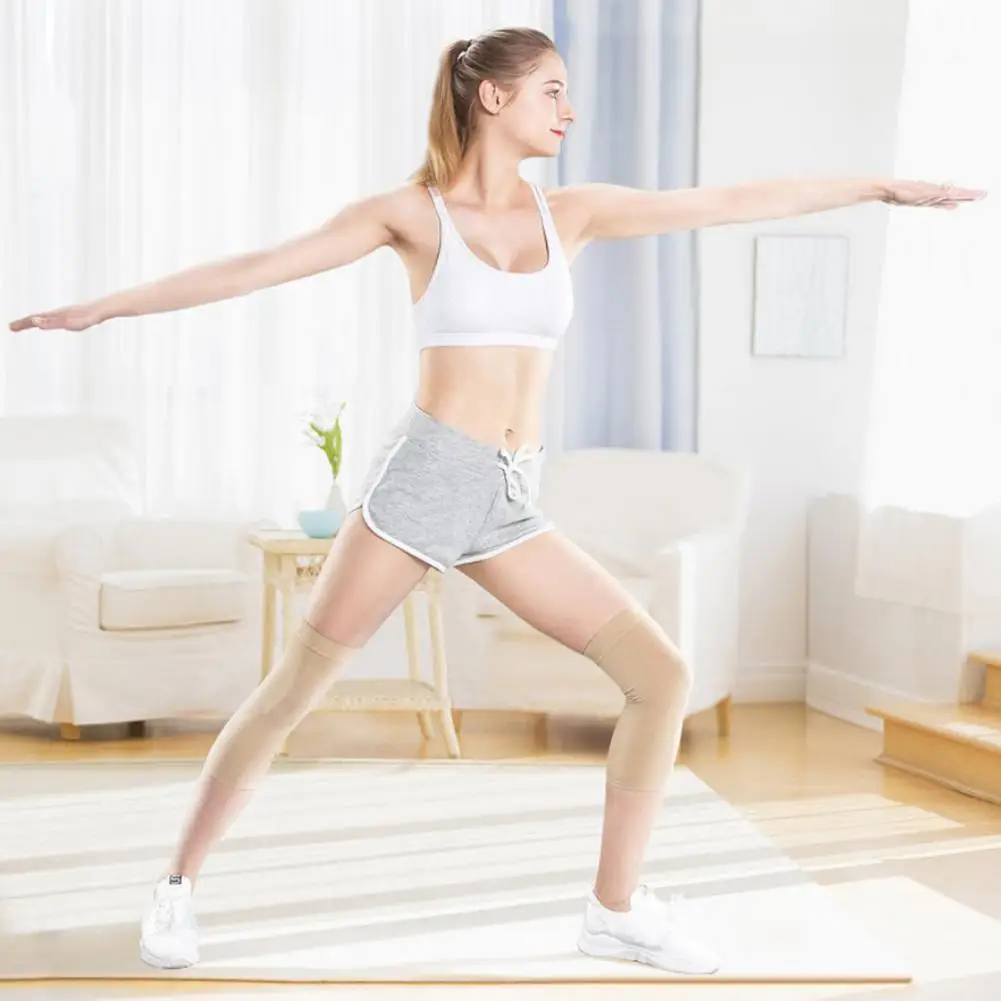 

1 Pair Pure Running Cycle Knee Warmer Knee Warmer Yellow Leg Warmer