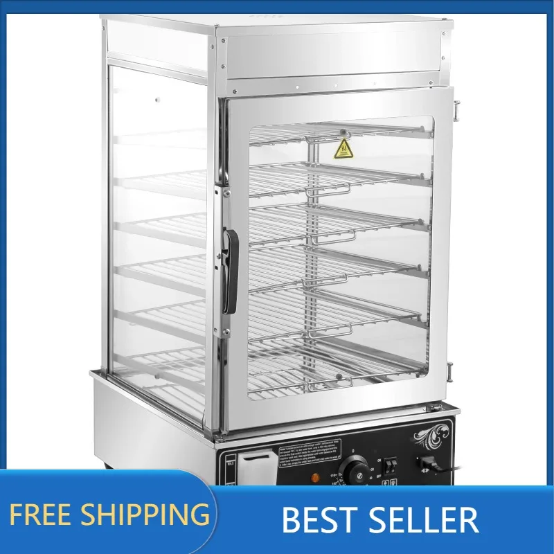 

Кухонный и обеденный коммерческий Пароварка для булочек, подогреватель для булочек в ресторане, 5-слойный, коммерческий пищевой пароварка