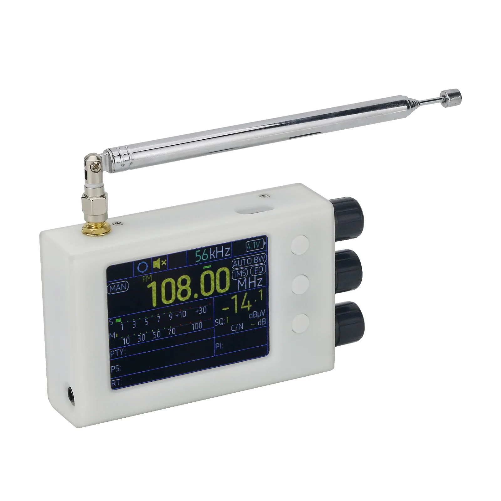 HAMGEEK 64-108 МГц Портативный полнодиапазонный радиоприемник TEF6686 AM FM SW MW LW