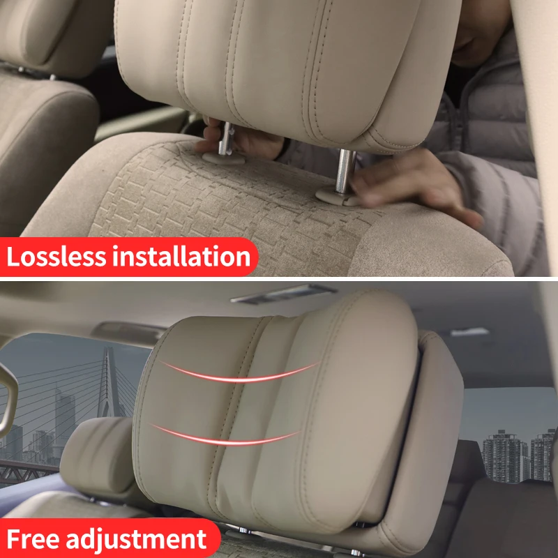 Подходит для 2021-2024 Toyota Land Cruiser 300 LC300 комфортная подушка подголовника сиденья шеи