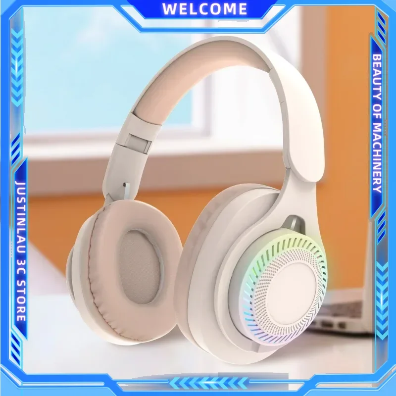 1 шт. наушники беспроводные Bluetooth стерео повязка на голову игровая гарнитура с