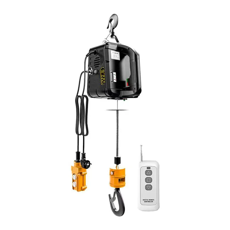 500Kg Portable Crane Electric Hoist For Cars Home Improvement Cargo Handling Production Workshop Lifting