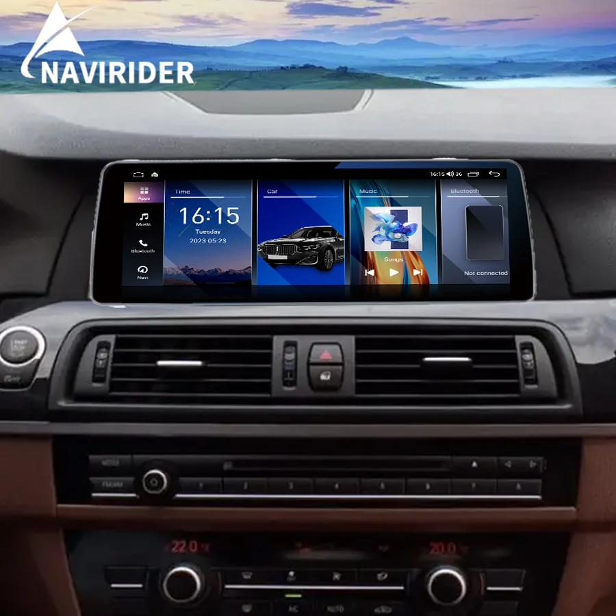 

Автомобильный мультимедийный плеер на Android 13 8 + 256 ГБ для BMW 5 Series F10 F11 F07 F18 2010-2017 GPS навигация автомобильное радио стерео DSP