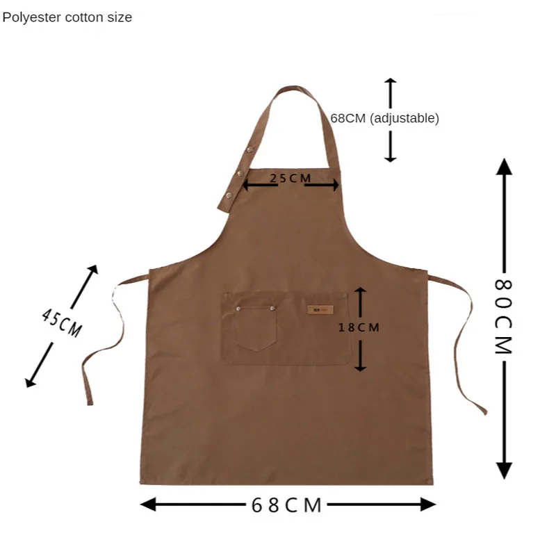 Кухонный непромокаемый маслостойкий Рабочий Фартук унисекс для мужчин