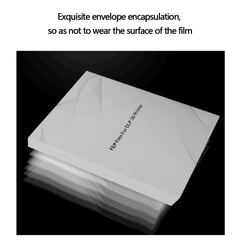 

2021 New 1 Piece FEP Film Sheet 140 x 200 mm High Transmittance Strength 0.1 mm Thick