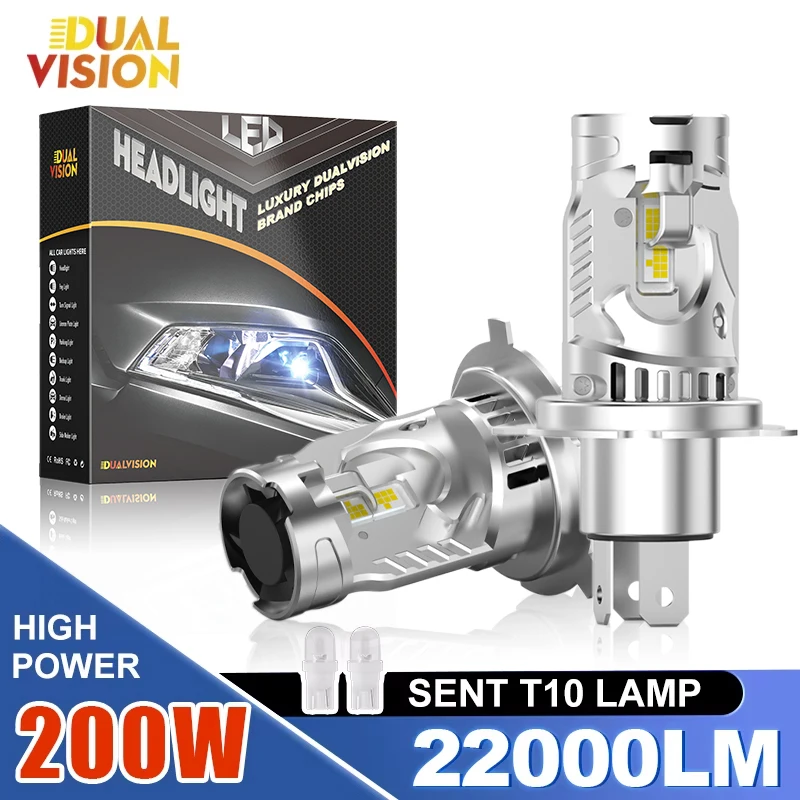 Новинка 2 шт. компактная противотуманная фара высокой мощности 200 Вт 12 В 1:1 модель