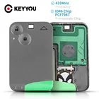 Дистанционный ключ KEYYOU с 2 кнопками, чип PCF7947, 433 МГц, подходит для Renault Laguna Espace 2001-2006, смарт-карта, дистанционный брелок для стайлинга автомобиля
