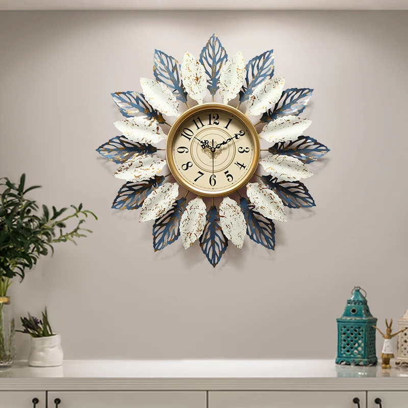 

Часы настенные, тихие, для гостиной, Роскошные, креативные, для ресторана